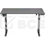 Стол для компьютера Cactus CS-EDXL-GBK столешница МДФ, черный карбон каркас черный 140x60см, фото11