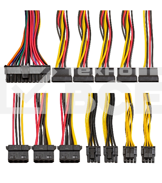 Блок питания ExeGate UNS850, 850W, ATX, SC, 12cm fan, 24pin, 2x(4+4)pin, 2xPCI-E, 5xSATA, 3xIDE, кабель 220V 1,8м с защитой от выдергивания