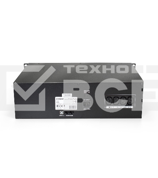 Источник бесперебойного питания ExeGate ServerRM UNL-1500.LCD.AVR.С13.RJ.USB.3U <1500VA/900W, LCD, AVR, 4*C13, RJ45/11, USB, 3U>