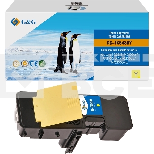 Картридж лазерный G&G GG-TK5430Y TK-5430Y желтый (1250 стр.) для Kyocera Ecosys PA2100cx/PA2100cwx/MA2100cfx/MA2100cwfx