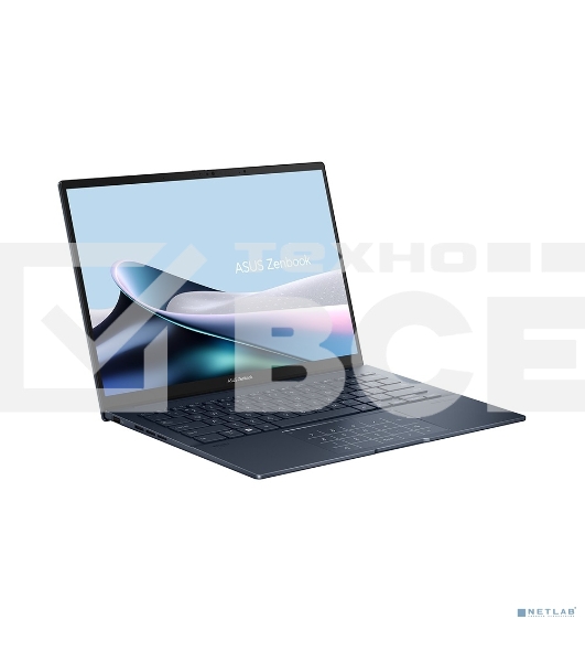 Ноутбук Asus Zenbook 14 OLED UX3405MA-QD1016 синий 90NB11R1-M01UB0 Core Ultra 9 185H 32Gb SSD512Gb Intel Arc 14