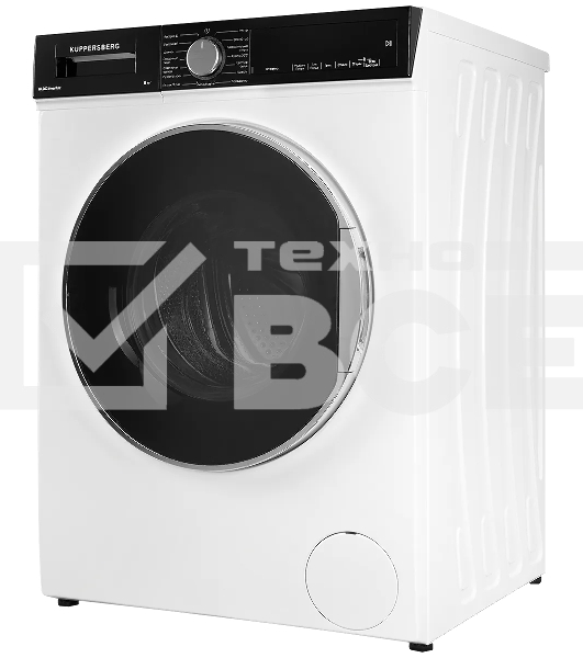 Отдельностоящая стиральная машина Kuppersberg WM 520 W, глубина 52 см, загрузка белья 8 кг, электронное/сенсорное управление, Отжим 1400 об/мин, 15 программ: Быстрая стирка 15/60мин, Быстрая стирка 60 мин, Хлопок 20 °C, Антиаллергия, Спортивная одежда, Дж
