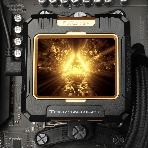 Система жидкостного охлаждения Thermalright Frozen Warframe 360 ARGB Soc-AM5/AM4/1200/1700/1851 черный 4-pin 29.8dB Al LCD Ret (F-WFRAME-360-BL-ARGB), фото11