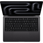 Ноутбук Apple MacBook Pro A3403 M4 Pro 14 core 24Gb SSD 512Gb/20 core GPU 16.2' Liquid Retina XDR (3456x2234) Mac OS черный WiFi BT Cam (MX2X3HN/A), фото19