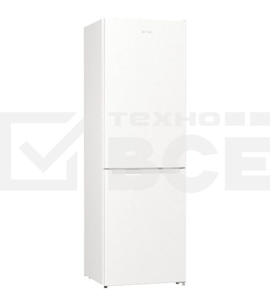 Холодильник Gorenje NRK619EEW4 белый двухкамерный 203/99л морозилка снизу, No Frost