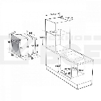 Встраиваемая электрическая духовка Gorenje BP6138B, объем 77 л, макс. температура 320 градусов, сенсорное/поворотное управление, Wi-Fi, пиролитическая очистка, телескопические направляющие на одном уровне, термощуп, AirFry, автоматические программы, динамическая система охлаждения, многоуровневое приготовление, PerfectGrill, энергоэффективность А+, черный, фото8