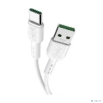 Кабель USB 2.0 HOCO X33, AM/Type-C, белый, 1м, 5А, фото4