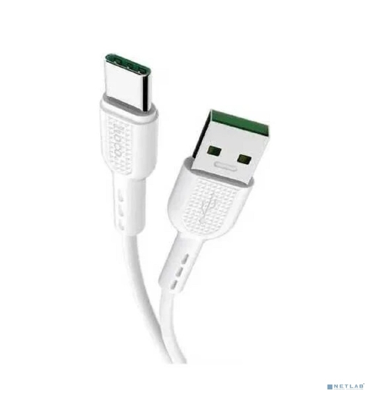 Кабель USB 2.0 HOCO X33, AM/Type-C, белый, 1м, 5А