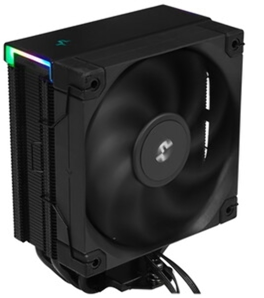 Кулер для процессора DEEPCOOL AK400 черный, 120 мм, алюминий/медь, 1850 об/мин, 29 дБ, 4 pin, 220 Вт, 155 мм