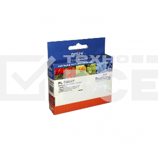 Картридж струйный PL-0824 для Epson StylusR270/R290/R295/R390/RX590/RX610/RX615/RX690/1410/TX700W/TX800FW/T50 Yellow водн ProfiLine