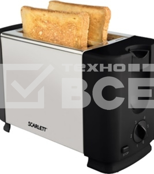 Тостер Scarlett SC-TM11012 серебристый/черный