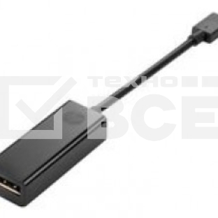 Переходник HP USB-C to DisplayPort Adapter ( EliteBook 1030 G1/Folio G1/ZBook 17 G3/ZBook 15 G3/ZBook Studio G3 MWS/Elite Tablet x2 1012 G1/ Pro Tablet 608 G1)