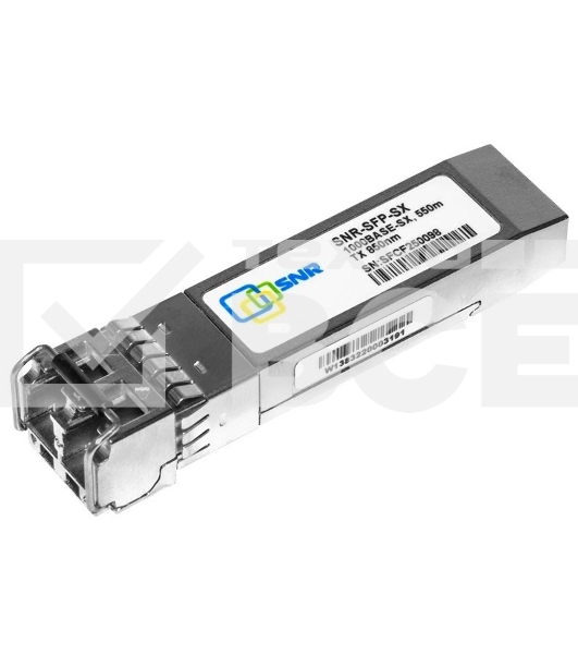 SNR Модуль SFP оптический, дальность до 550м (7.5dB), 850нм