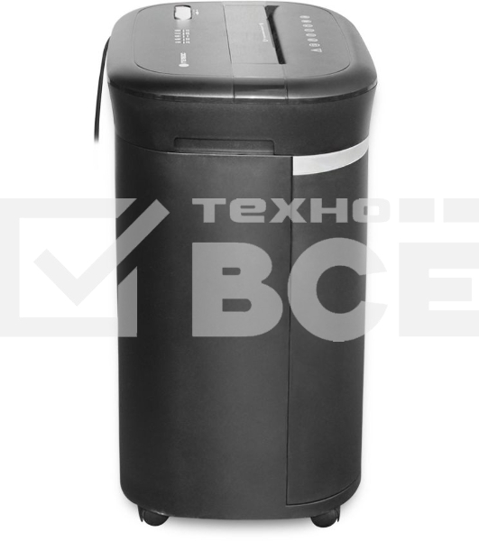 Шредер ГЕЛЕОС УМ28-4, DIN P-4 (4 ур-нь секр.), фрагмент 3,9х30мм,  19-21 лист (70г/м2), CD/пл.карты/скрепки/скобы, 28 литров