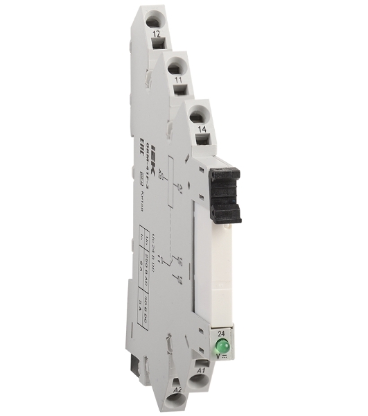 Реле интерфейсное ORM 3 1NO+1NC 24В DC ИЭК ORM-41F-3