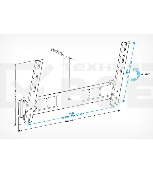 Кронштейн Holder Кронштейн Holder/ 42-65