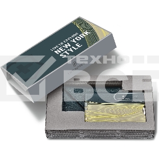Швейцарская карта Victorinox Swiss Card Classic New York Style (0.7100.E223) зеленый коробка подарочная
