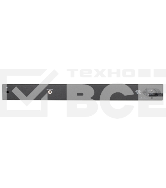 Настраиваемый L2 коммутатор D-Link DGS-1210-28MP/F4A с 24 портами 10/100/1000Base-T и 4 комбо-портами 100/1000Base-T/SFP (24 порта PoE 802.3af/at, PoE-бюджет 370 Вт)