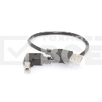 Кабель USB  2.0 на  USB-B угол вниз 0,3 м, фото2