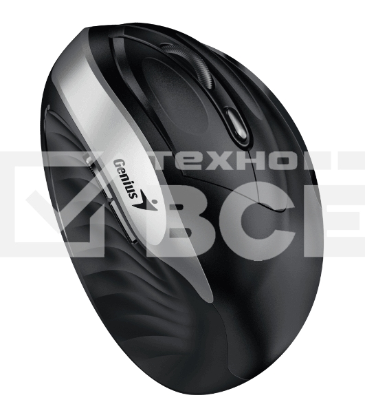 Мышь беспроводная Genius Ergo 8250S серебристый, 1600 dpi, радиоканал, USB, кнопки - 6