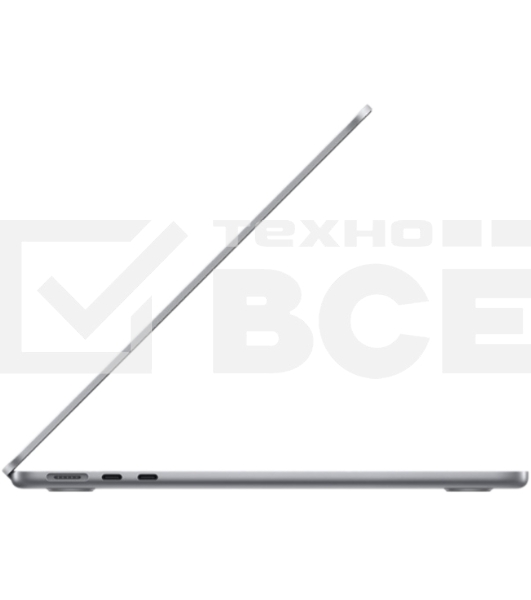Ноутбук Apple 15-inch MacBook Air: Apple M3 with 8-core CPU, 10-core GPU/16GB/256GB SSD - Space Gray/EN