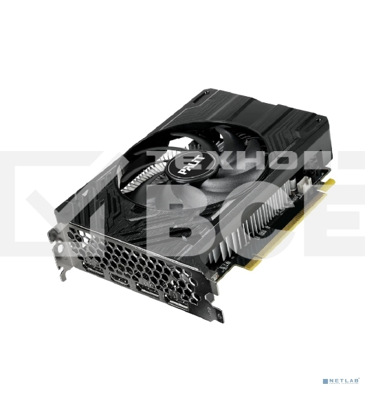 Видеокарта Palit PA-RTX4060 STORMX 8GB 8192Mb 128 GDDR6 1830/17000 HDMIx1 DPx3 HDCP Ret