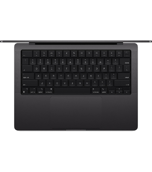 Ноутбук Apple MacBook Pro A3403 M4 Pro 14 core 24Gb SSD 512Gb/20 core GPU 16.2' Liquid Retina XDR (3456x2234) Mac OS черный WiFi BT Cam (MX2X3HN/A)