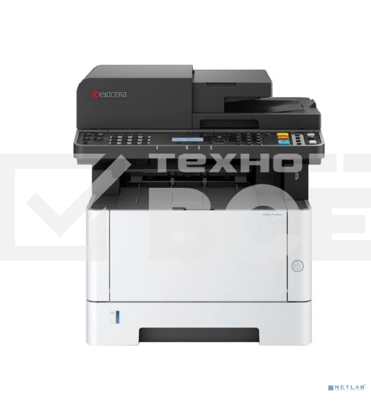 МФУ лазерное Kyocera ECOSYS MA4000x (Азия), P/C/S, ч/б лазерный, A4, 40 стр/мин, 1200x1200 dpi, 512 Мб, USB 2.0, Network, лоток 250 л., Duplex, автопод., старт.тонер 3600 стр.