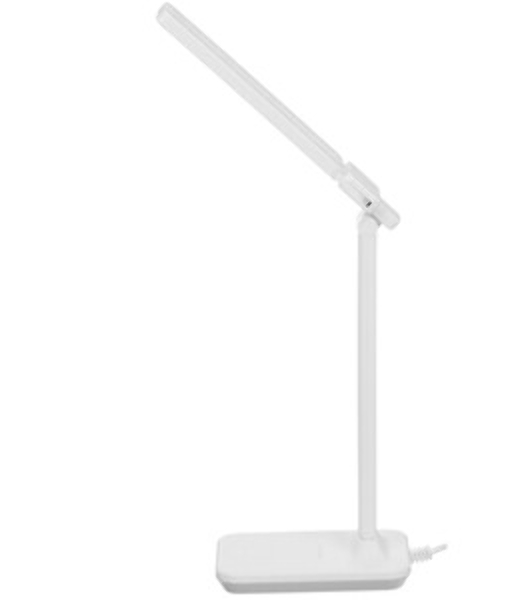 Настольный светильник Ultraflash UF-818 C01 белый (Led, светильник настольный, 6Вт, 6000К, аккум., 3 ур.яркости)