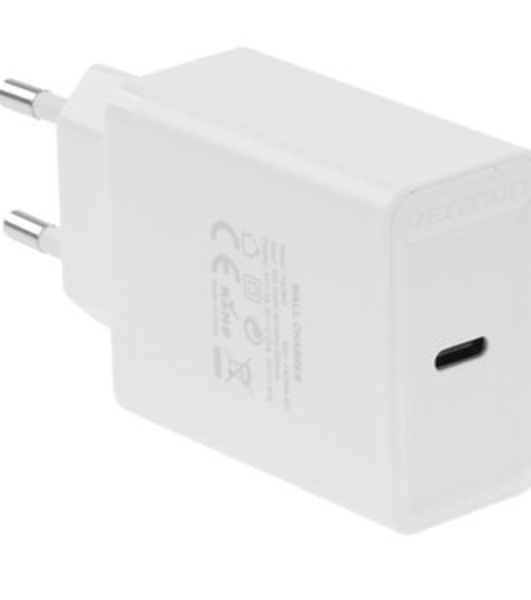 Сетевое зарядное устройство Vention на 4 порта GaN 50W USB (C+C+A+A) белый