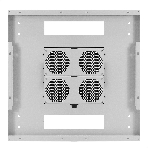 Шкаф телекоммуникационный 19' напольный 42U ExeGate EC-FS-42U.600.1000.V.V.GREY (19”, 42U, 600x1000x2054mm (ШхГхВ), передняя и задняя двери перфорированные, съемные боковые панели, пыле- и влагозащита IP20, встроенный вентиляционный модуль, 1 полка в комплекте, светло-серый RAL 7035, 3 коробки), фото10