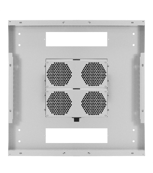 Шкаф телекоммуникационный 19' напольный 42U ExeGate EC-FS-42U.600.1000.V.V.GREY (19”, 42U, 600x1000x2054mm (ШхГхВ), передняя и задняя двери перфорированные, съемные боковые панели, пыле- и влагозащита IP20, встроенный вентиляционный модуль, 1 полка в комплекте, светло-серый RAL 7035, 3 коробки)