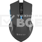 Мышь беспроводная Defender Accura MM-275 синий, 1600 dpi, радиоканал, USB, кнопки - 6, фото7