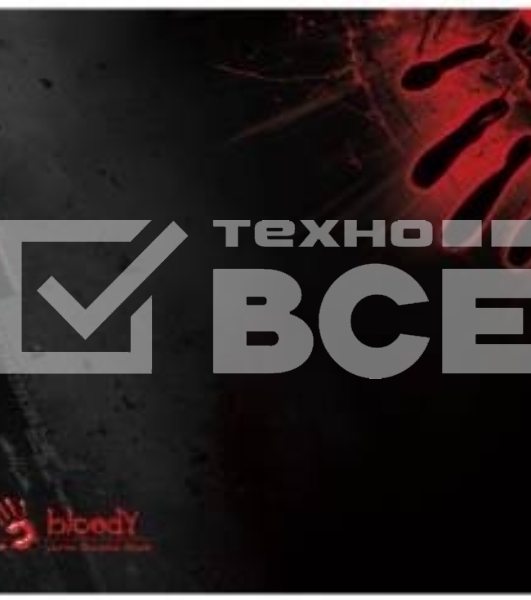 Коврик для мыши A4Tech Bloody B-080 черный/рисунок