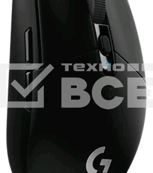 Мышь беспроводная Logitech G305 Lightspeed черный, 12000 dpi, радиоканал, USB, кнопки - 6