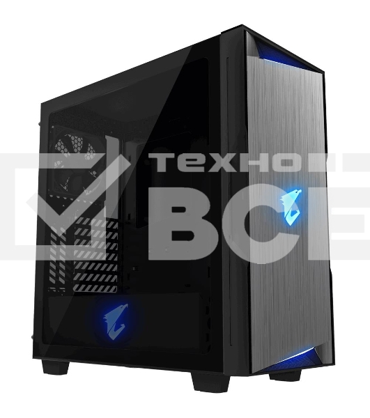 Компьютерный корпус GIGABYTE AORUS C300 GLASS MidiTower без Б/П ATX MicroATX MiniITX Цвет черный GB-AC300G