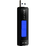 Флешка USB Transcend JetFlash 760 (TS64GJF760), 64Gb, USB 3.0, R/W 130/40, черный/синий, фото4