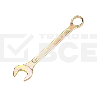 Ключ комбинированный Rexant 22 мм, желтый цинк