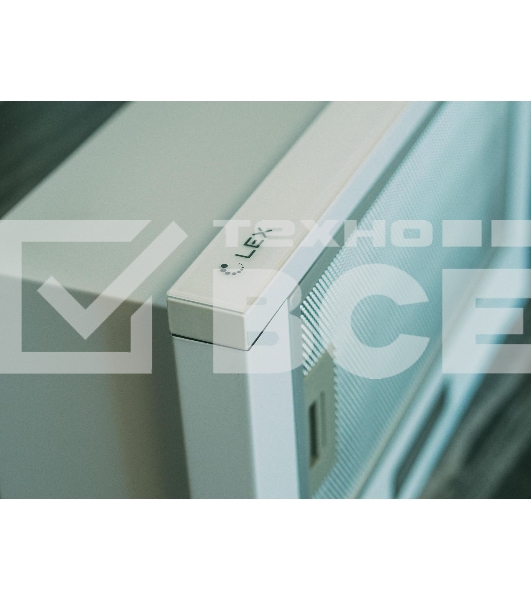 Вытяжка встраиваемая LEX HUBBLE G 500 белый, 50 см, 650 куб. м/ч, 48 дБ