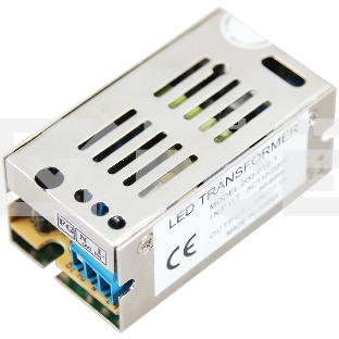 Источник питания 220 V AC/12 V DC 1 A 12 W с разъемами под винт, без влагозащиты (IP23)