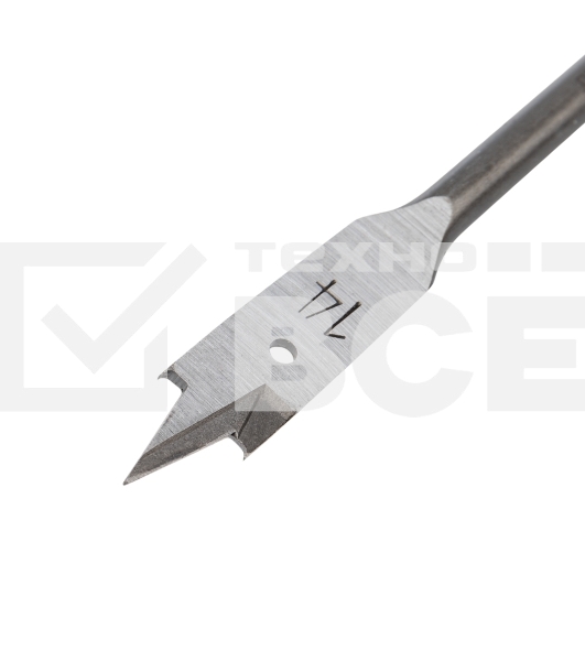 Сверло перовое по дереву 14х152 мм (шестигранный хвостовик) Kranz