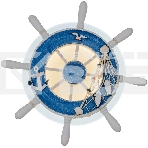 Светильник Hiper настенно-потолочный Штурвал LED 14Вт белый/голубой H062-1, фото3