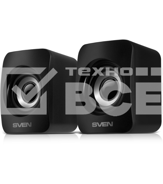 Акустическая система SVEN 130, черный (6 Вт, питание USB)