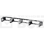 Кабельный организатор Hyperline CM-1U-PL с пластиковыми кольцами, 19