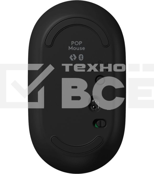 Мышь беспроводная Logitech POP Mouse желтый, 4000 dpi, Bluetooth, кнопки - 4