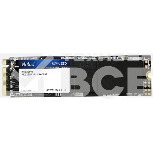 Накопитель SSD Netac N930E Pro, 256GB, PCIe 3.1 x4, M.2 2280, NVMe, R/W 2040/1270