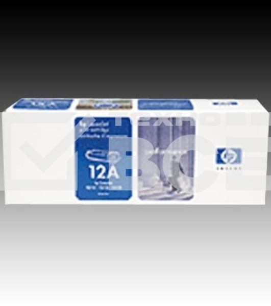 Картридж лазерный HP Q2612A черный для LaserJet 1010/1018/1020/1012/1015/3015/3020/3030 (2000стр.)