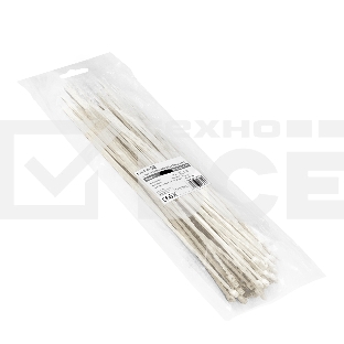 Стяжка (хомут) нейлоновая ExeGate EX293129RUS CV66-500x4.8W (нейлон 6.6, 500x4.8мм, неоткрывающаяся, halogen free, -40°C - +85°C, белая, 100 шт)