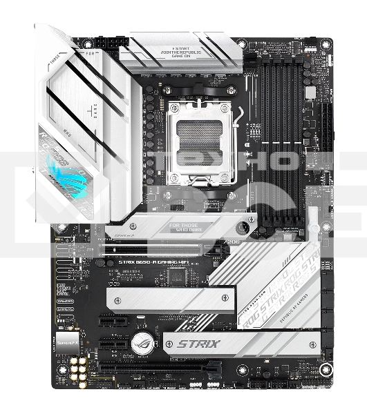 Материнская плата ASUS ROG STRIX B650-A GAMING WIFI, AM5, AMD B650, 4xDDR5, 4xSATA, 3xM.2, 1xPCIe 4.0 x16, 1xPCIe 4.0 x4, 1xHDMI, 1xDP, 1x 2.5Gb LAN, 3xUSB-A 3.2 Gen 2, 4xUSB 2.0, 5x3.5 мм, 7.1, Standard-ATX