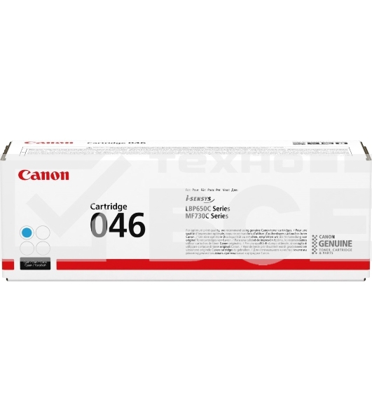 Картридж лазерный Canon 046C голубой для i-SENSYS MF732/734/735, LBP653/654 2300 страниц